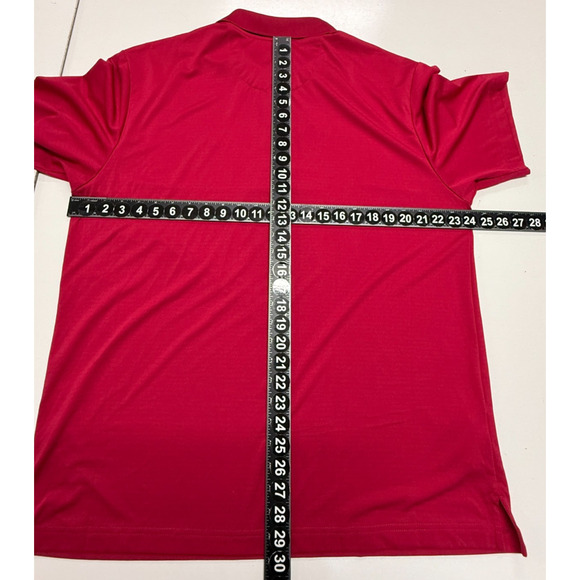 Jack Nicklaus Shirt Mens XL Pink Red Stretch Moisture Wicking Golf Polo NWT - Picture 3 of 10